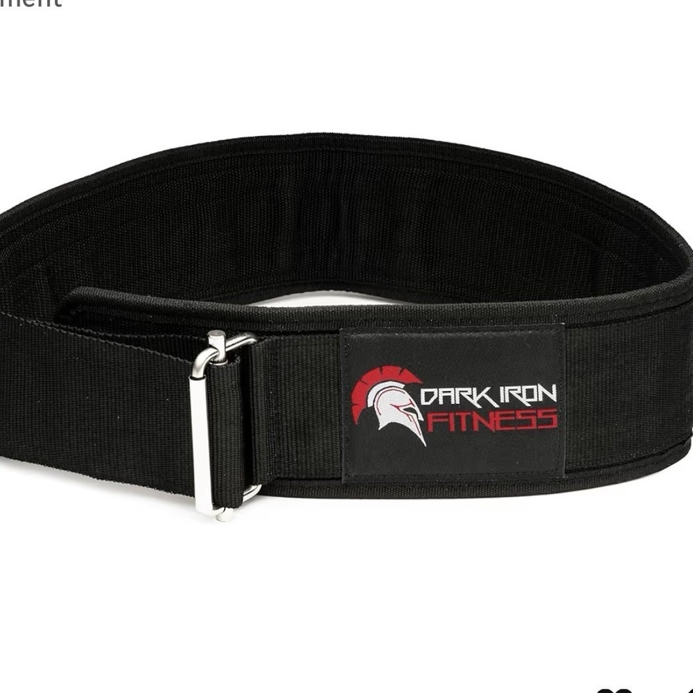 Dark Iron Fitness Self-Locking Weight Lifting Belt for Training - XX Large